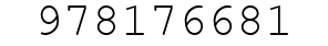 Number 978176681.