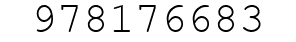 Number 978176683.