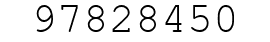 Number 97828450.