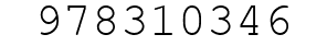 Number 978310346.