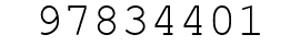 Number 97834401.