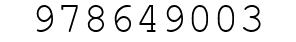 Number 978649003.