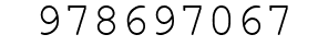 Number 978697067.