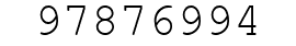 Number 97876994.