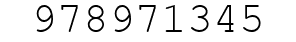 Number 978971345.