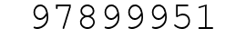 Number 97899951.