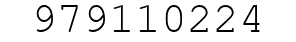 Number 979110224.