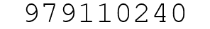 Number 979110240.