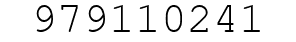 Number 979110241.