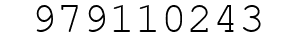 Number 979110243.