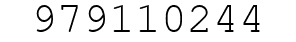 Number 979110244.