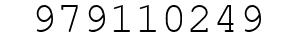 Number 979110249.