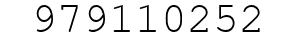 Number 979110252.