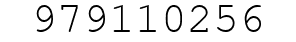 Number 979110256.