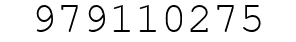 Number 979110275.