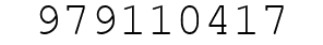 Number 979110417.