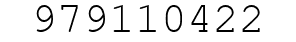 Number 979110422.