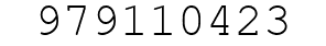 Number 979110423.