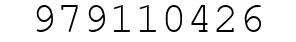 Number 979110426.