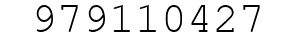 Number 979110427.