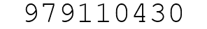 Number 979110430.