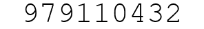 Number 979110432.