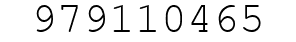 Number 979110465.