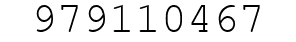 Number 979110467.