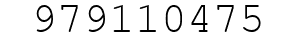 Number 979110475.