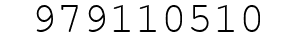 Number 979110510.
