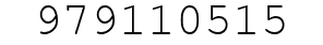 Number 979110515.