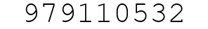 Number 979110532.