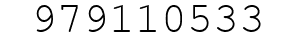 Number 979110533.