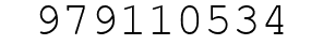 Number 979110534.