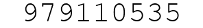 Number 979110535.