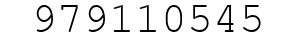 Number 979110545.