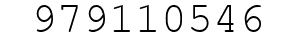 Number 979110546.