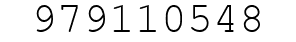 Number 979110548.