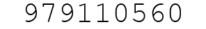 Number 979110560.