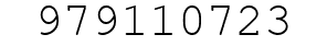 Number 979110723.