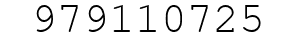 Number 979110725.