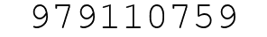 Number 979110759.