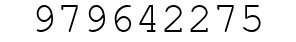 Number 979642275.