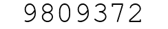 Number 9809372.