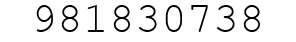 Number 981830738.