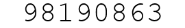 Number 98190863.
