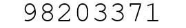 Number 98203371.