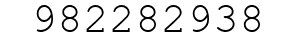 Number 982282938.