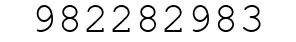 Number 982282983.