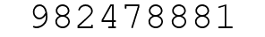 Number 982478881.
